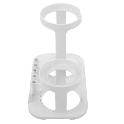 IDEANATEGRATE Water Flosser Holder and Organizer Stand with Flosser Head Storage for Bathroom Wall Mount Use and Oral Hygiene Tools