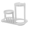 HINTRMENT Water Flosser Holder Wall Mount with Flosser Tip Storage Compact Organizer for Bathroom Countertop Oral Care Tools with Drying Feature view 1