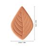 KICHOUSE 5pcs Terracotta Brown Sugar Canister Discs with Leaf Design, Reusable Moisture Absorbers That Keep Brown Sugar Fresh and Soft for Kitchen Use view 2