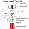 Centrifugal Milk Cream Separator, Electric Stainless Steel Machine for Homemade Dairy Processing view 3