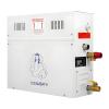 DNEPEI Stainless Steel Steam Shower Generator,3-18kW Optional, Fast 35 Min Heating, Auto Drain System, Waterproof Digital Controller 95131 for Home Spa Bathroom 6kw-110v view 1