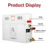 DNEPEI Stainless Steel Steam Shower Generator,3-18kW Optional, Fast 35 Min Heating, Auto Drain System, Waterproof Digital Controller 95131 for Home Spa Bathroom 6kw-110v view 2