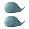 Angoily 2pcs Whale Shaped Clothes Brush with Soft Bristles and Pp+pe Material for Efficient Cleaning of Clothing and Shoes, Blue Multipurpose Cleaning Brush Suitable for Home Use view 1