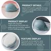 Angoily 2pcs Whale Shaped Clothes Brush with Soft Bristles and Pp+pe Material for Efficient Cleaning of Clothing and Shoes, Blue Multipurpose Cleaning Brush Suitable for Home Use view 4