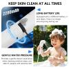 Portable Bidet Electric 2L Rechargeable Handheld Travel Bidet Sprayer with Water Tank,Portable Shower for Bathroom Outdoor Camping,Personal Hygiene Cleaning for Postpartum Feminine Care view 3