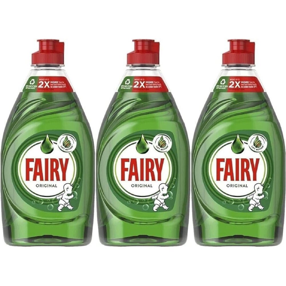 Fairy Washing Up Liquid Original, 320ml, Pack of 3