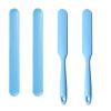 4-Piece Silicone Sticks & Spatulas Set Paint Stirrer Sticks for Resin Tools, Mixing Paddle for Epoxy, Glue Spatula & Face Mask Applicator view 1