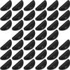 40Pcs Black Silicone Eyeglass Nose Pads Adhesive Non-Slip Soft Cushion D-Shape Airbag Design for Glasses and Sunglasses Nose Bridge SupportProfessional and Attractive view 1