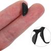 40Pcs Black Silicone Eyeglass Nose Pads Adhesive Non-Slip Soft Cushion D-Shape Airbag Design for Glasses and Sunglasses Nose Bridge SupportProfessional and Attractive view 3