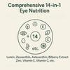 14 in 1 Advanced Eye Formula Eye Vitamin and Mineral Vision & Focus Support,White view 3