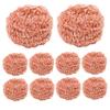 10 Pack Copper Scrubber, Heavy Duty Non Scratch Reusable Cleaning Sponge for Stainless Steel Cast Iron Grill Cleaning view 1