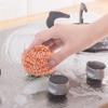 10 Pack Copper Scrubber, Heavy Duty Non Scratch Reusable Cleaning Sponge for Stainless Steel Cast Iron Grill Cleaning view 2