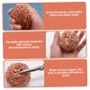 10 Pack Copper Scrubber, Heavy Duty Non Scratch Reusable Cleaning Sponge for Stainless Steel Cast Iron Grill Cleaning view 3