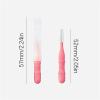 40PCS Interdental Brush Tooth Dental Toothpick Floss Braces Oral Care Cleaning Tool Suitable for Narrow Gaps Between Teeth(Orange(1.2mm-1.4mm)) view 2