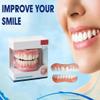 Multifunctional Silicone Full Denture Set with Padding, Soft and Flexible Material, Fits Upper and Lower Jaws, Reduces Pressure on The Gums, Comfortable and Practical (1pcs) view 3
