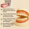 Soft and Secure Mouldable Denture Set for Upper and Lower Jaws Silicone Lining, Adjustable Fit, Non-irritating, Comfortable for Long-Term Use, Easy to Clean (2pcs) view 2