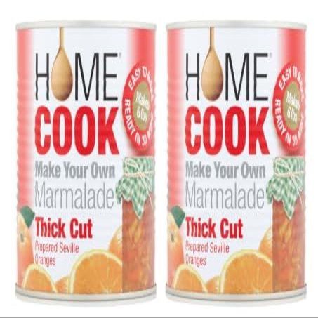 Home Cook Make Your Own Thick Cut Marmalade, Prepared Seville Oranges, Pack of 2