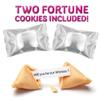 2 Pack Will You Be Our Witness Fortune Cookies | Unique Witness Gifts For Weddings | Sentimental Proposal Treat | Vegan, UK Baked | Colour Coded Wrapper | Wedding Party Favour Accessories view 3