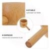 CHICAMPERA Bamboo Water Ladle Long Handle Garden Watering Wooden Kitchen Scoop Bath Ladle for Outdoor Pet Food Serving view 3