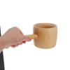 CHICAMPERA Bamboo Water Ladle Long Handle Garden Watering Wooden Kitchen Scoop Bath Ladle for Outdoor Pet Food Serving view 4