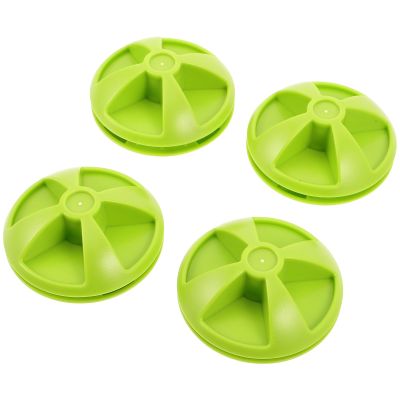 Housoutil 4Pcs Green Laundry Balls Sheet Detangler for Washer and Dryer Anti-Knotting Tool for Sheets Pillowcases Bedding Use