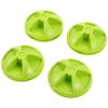 Housoutil 4Pcs Green Laundry Balls Sheet Detangler for Washer and Dryer Anti-Knotting Tool for Sheets Pillowcases Bedding Use view 1