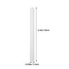 RUNROTOO 8pcs Diatomite Drying Stick Rods High Absorption Moisture Absorbers for Clothes and Laundry Drying No Electricity Required White for Bathrooms and Kitchens view 2