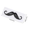 Abaodam 50pcs Nose Hair Depilation Stickers Beard Styling Hair Removal Stickers for Mustache Beard Removal Depilation Supplies view 2
