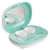 Chewtoyo Usb Rechargeable Contact Lens Cleaner, Portable Green Contact Lens Washer Kit, Mirror, Tweezers, Ultrasonic Cleaning Technology, With Solution Soak Case