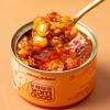Instant mushroom sauce, Spicy soybean chili paste, 2 flavors mixed chopped colorful chili paste 80g/can, broad bean seasoning, Pickled vegetables, Side dish, Hotpot dipping sauce, Condiment (4 cans) view 3