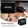 WRITWAA Disposal Case Used 2pcs Lightweight Iron Storage Container for Suitable for Barber Shop Case view 3