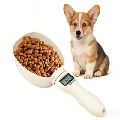 Digital Measuring Spoon,LCD Digital Measuring Food Flour, Detachable Measuring Scoop,for Dispensing Condiments and Dog Cat Food, Mini Kitchen Tools (1pcs)