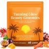 Astaxanthin Tanning Gummies Sun-Free for Women & Men, NO Sugar, with Beta Carotene, Vitamin ACDE Lycopene Enjoy a Tasty, Easy to Carry, No Water Making it Easy Enjoy a Healthy Tan Every Day 1PCS view 1