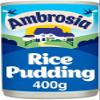 Rice Pudding Pack, 400g (Pack of 4) Cups premium product,Suitable for vegetarians,Enjoy hot or cold as a dessert,Creamy rice pudding made with West Country Milk view 2