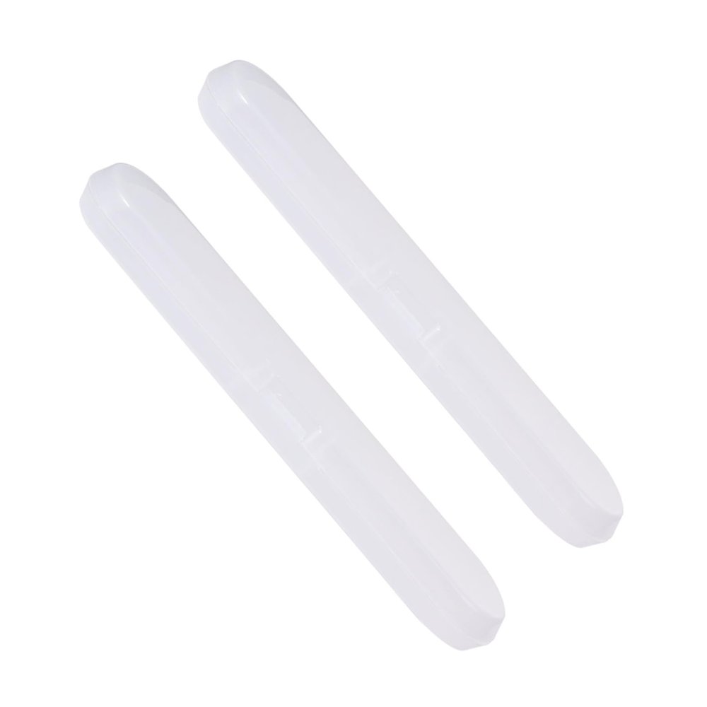 SHERCHPRY 2pcs Plastic Thermometer Storage Box Case for Digital Thermometer for Home Travel Use Protects Your Temperature Measurement Tools