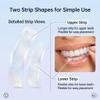 Advanced Teeth Whitening Strips - 7 Pcs Professional Design for Upper & Lower Teeth, Easy At-Home Smile Enhancement Routine, Flexible Clear Strips for Daily Oral Care view 4