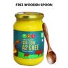 Ardent Source A2 Gir Cow Ghee Organic Bilona Method 100% Pure & Healthy Authentically made by Hand Churning Curd Bilona Method Grassfed (A2 Cow Ghee 1ltr) view 2