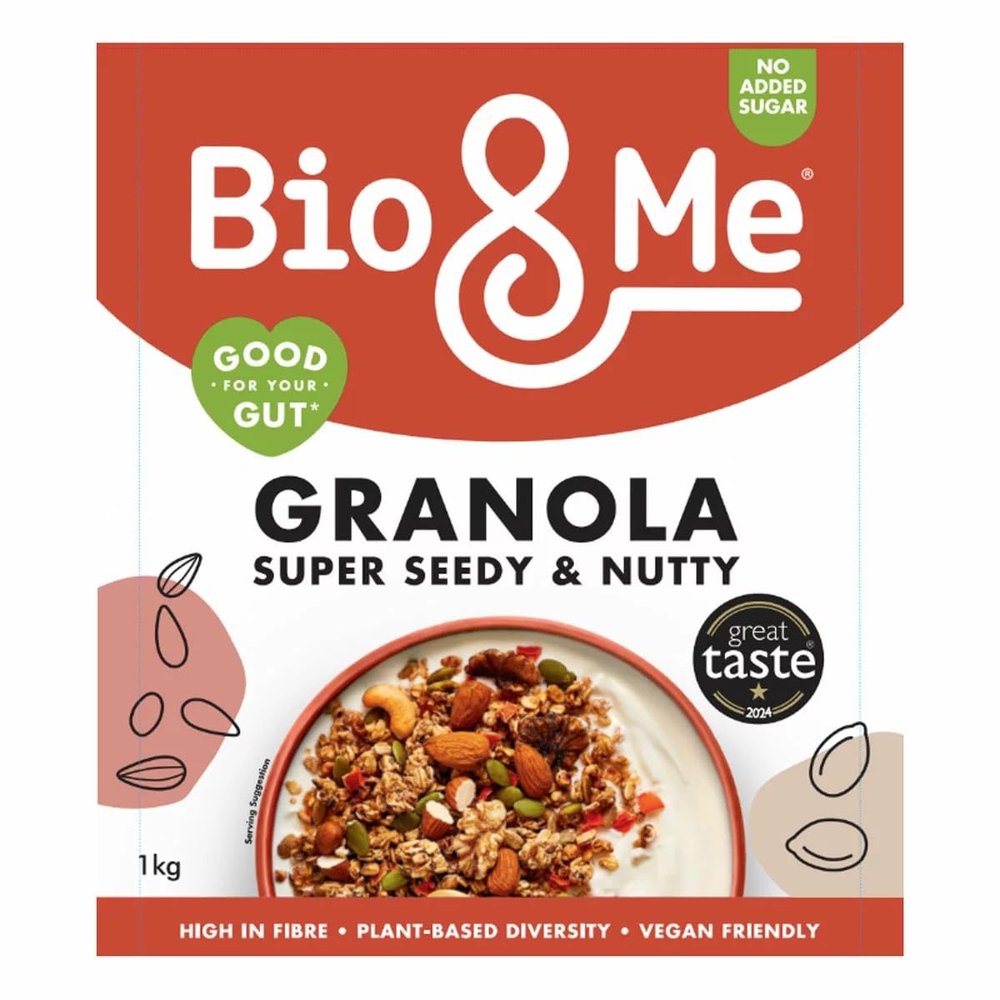 Fakhri Granola Super Seedy & Nutty 1kg Easter Healthy Breakfast Mix High Fibre Energy Crunch