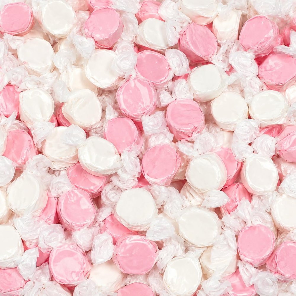 500g Sugar Free Strawberry Sherbet Candy Variety Pack Chewy Fruity Hard Boiled Sweets Colourful Party Sharing Bag Delicious Everyday Snacking Pick and Mix Selection for Kids and Adults