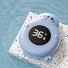 EIMSOAH Digital Water Thermometer Cute Seal Cartoon LED Bath Thermometer for Kids Bathtub Safety PP Material for Optimal Comfort (Blue) view 2