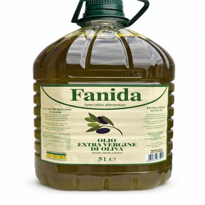 Fanida Extra Virgin Olive Oil, Evo Oil, Pet, 5 L
