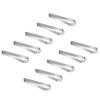10PCS Professional Stainless Steel Tweezers Ergonomic Grip for Hair Plucking and Fish Deboning Culinarys Applications Kitchen Tool view 1