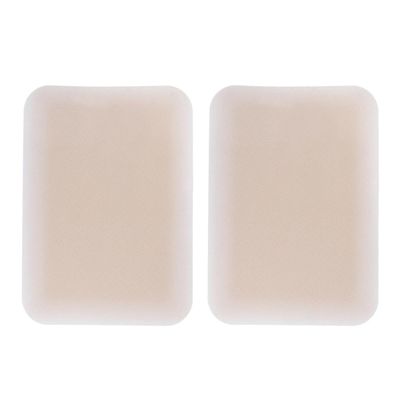 BCOATH 2pcs Waterproof Scar Concealing Tape for Skin, Lightweight Beige Pe Material Scar Cover Stickers for Fitness and Swimming Use