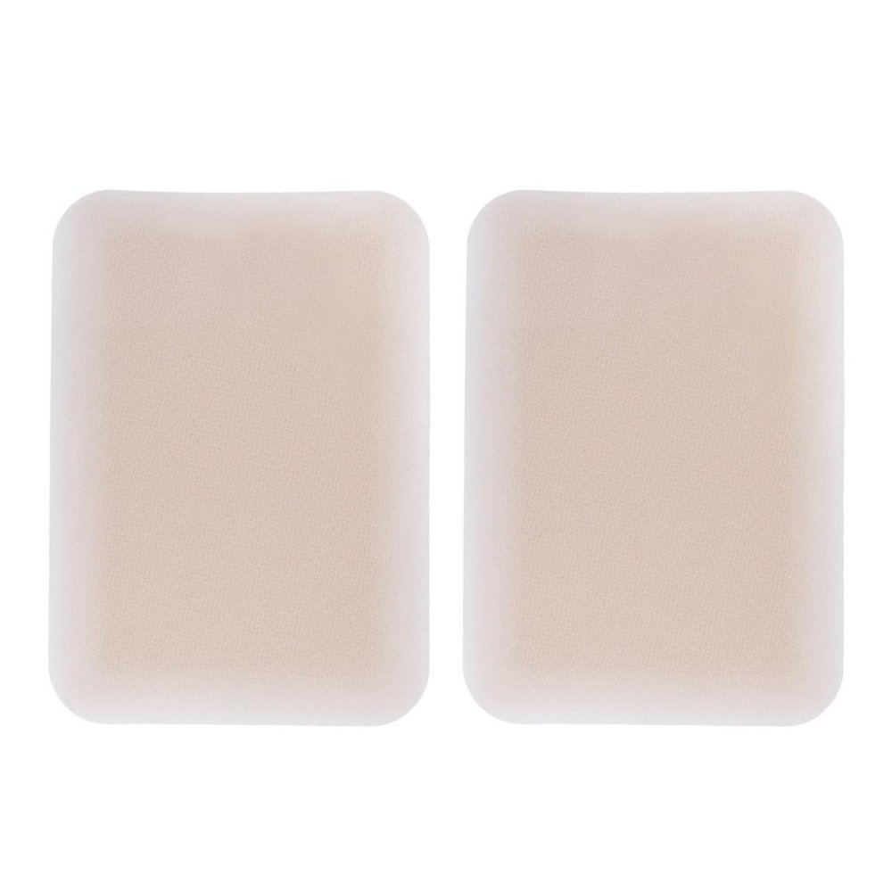 BCOATH 2pcs Waterproof Scar Concealing Tape for Skin, Lightweight Beige Pe Material Scar Cover Stickers for Fitness and Swimming Use