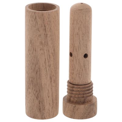 Abaodam Wood Essential Oil Inhalers Aromatherapy Tube Natural Wooden Nose Stick for Convenient Portable Use and Congestion Relief