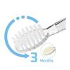 10PCS Replacement Toothbrush Heads Soft Bristle Replaceable Brush HeadsCompatible For Seago SG977/EK6/EK7/SG513 Electric(Smaller) view 2