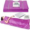 Digital Heat Sauna Blanket with Dual Zone Controller and Protective Sheets for Home Spa Therapy view 1
