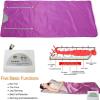 Digital Heat Sauna Blanket with Dual Zone Controller and Protective Sheets for Home Spa Therapy view 3