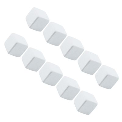 Luxshiny 10pcs Turtle Calcium Blocks for Fish Tanks and Reptiles, Synthetic Mineral Providing Essential Calcium and Water Quality Stability for Tortoises and Aquariums