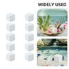 Luxshiny 10pcs Turtle Calcium Blocks for Fish Tanks and Reptiles, Synthetic Mineral Providing Essential Calcium and Water Quality Stability for Tortoises and Aquariums view 3
